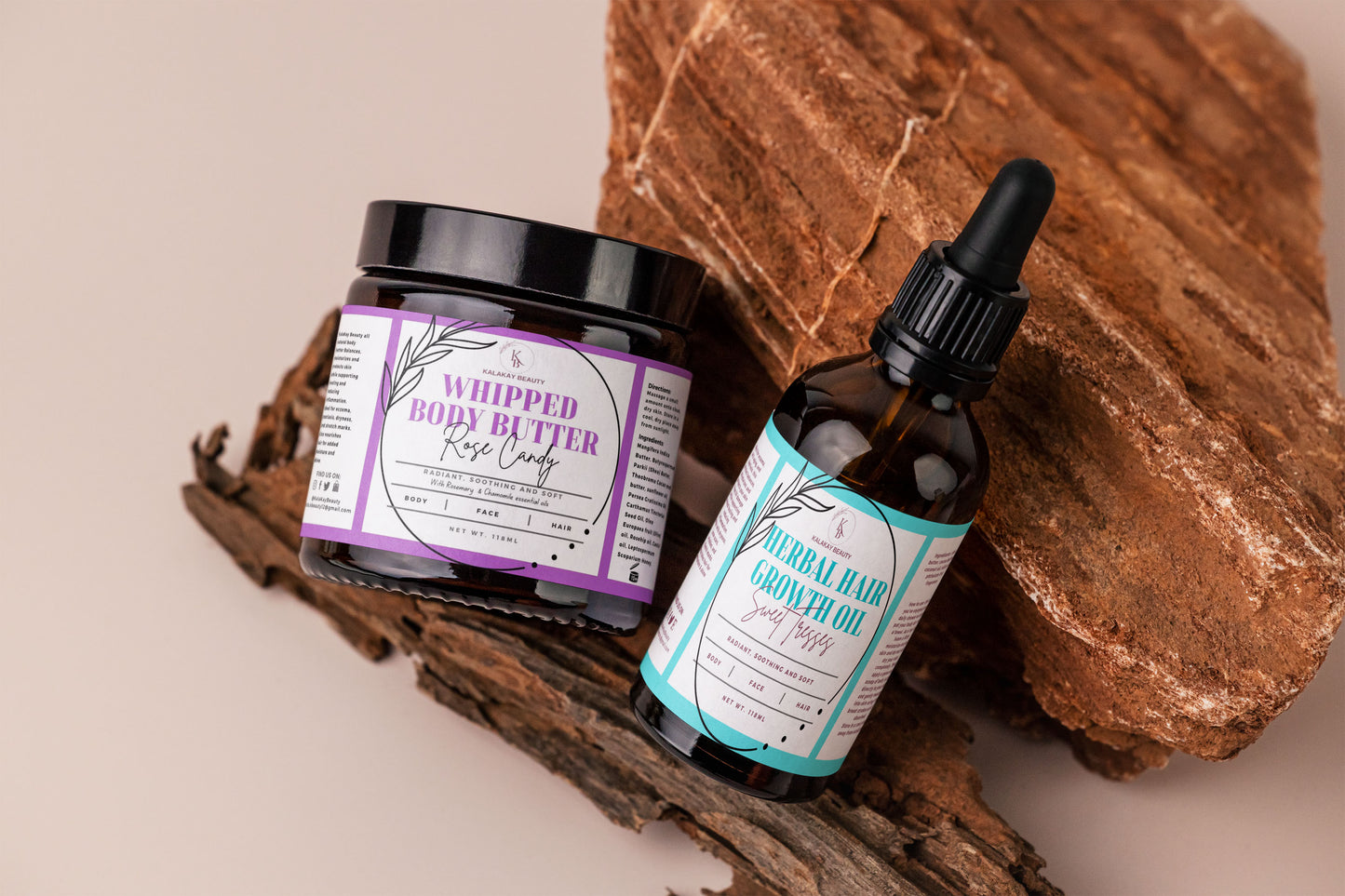 Whipped Body Butter & Herbal Hair Bundle