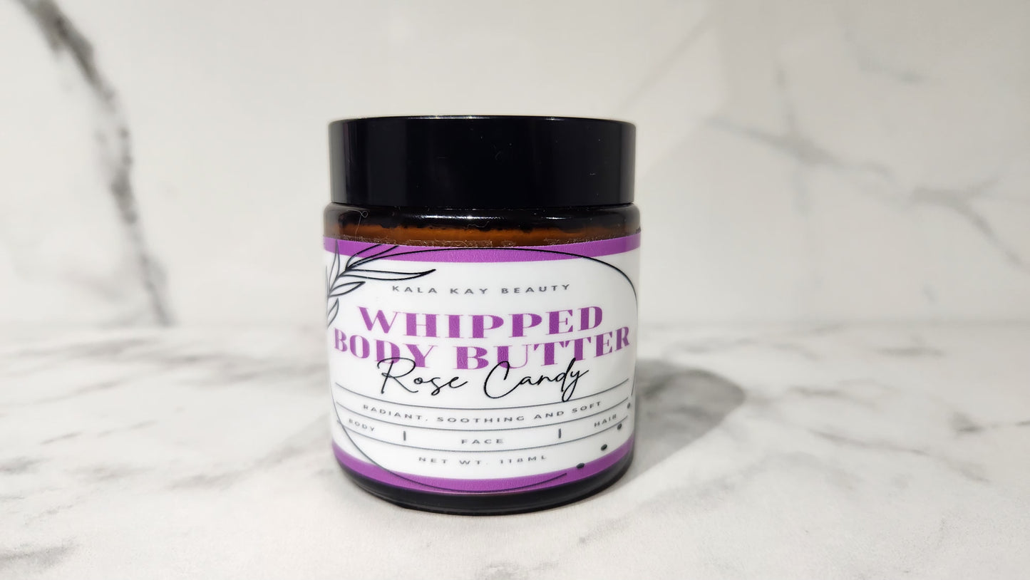 Whipped Body Butter- Rose Candy